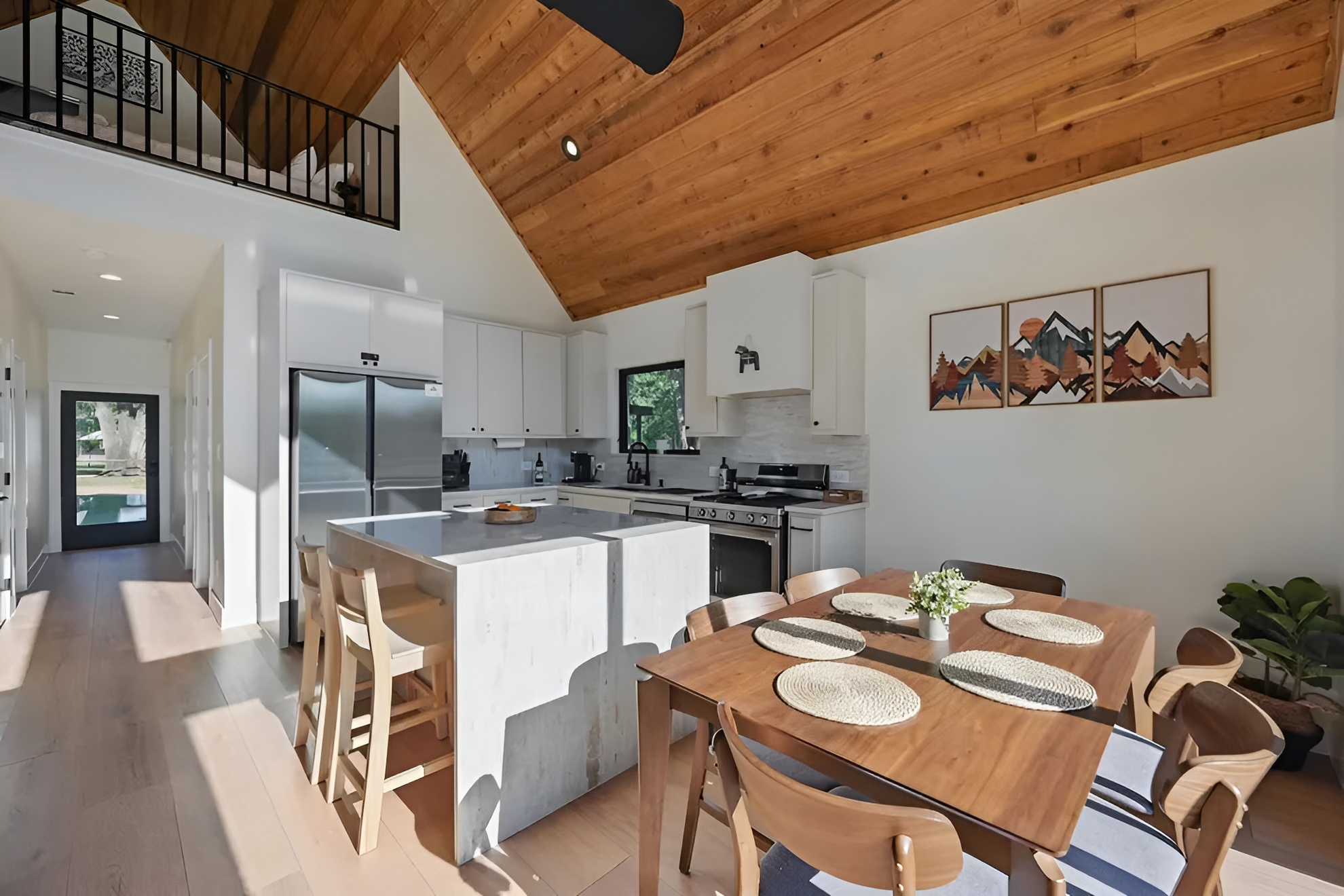 Chalé Rústico - Interior 1